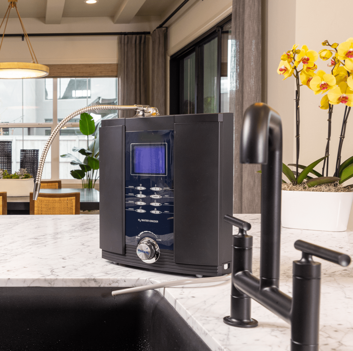 Vesta H2 Alkaline Water Ionizer (Black)