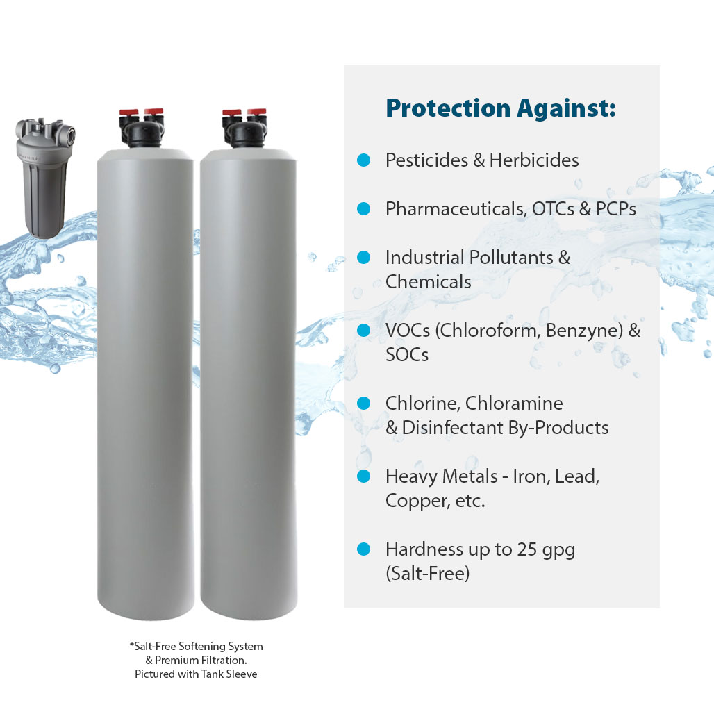 UltraHome Premium Whole Home Filtration + Optional Softening